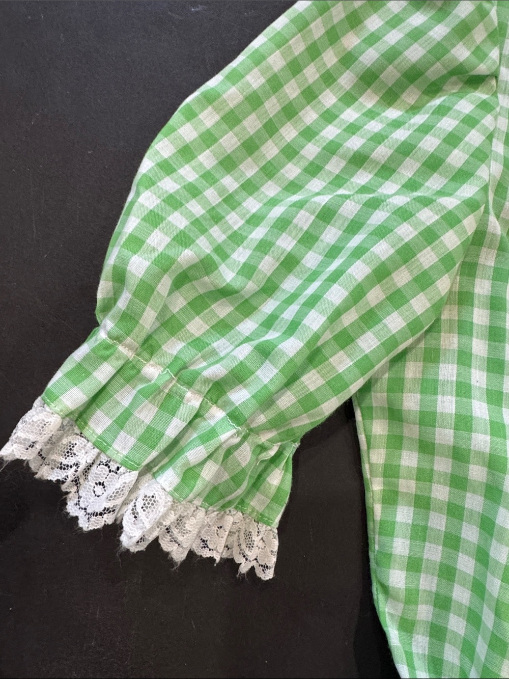 Vintage Gingham Western Baby Doll Dress - Picture 6 of 15